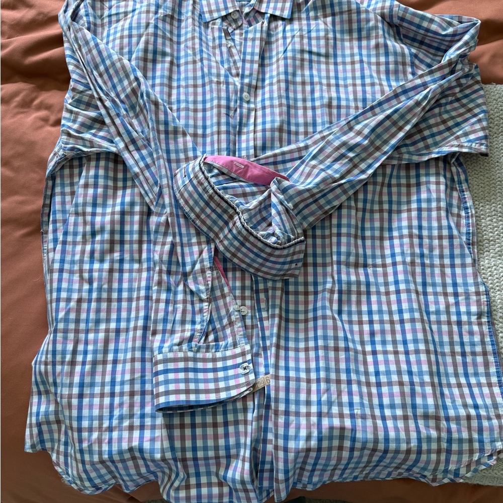 Stylish Multicolor Checkered Men's Shirt